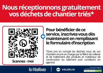 Le Holloco Réceptionnons gratuitement vos déchets de chantier triés