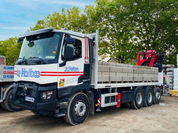 Camion de livraison Le Holloco